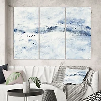 Toile « Blue Wipe Out » - 3 panneaux