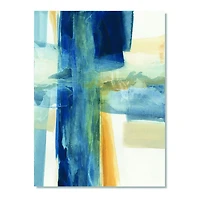 Indigo Panel VI  Canvas Artwork
