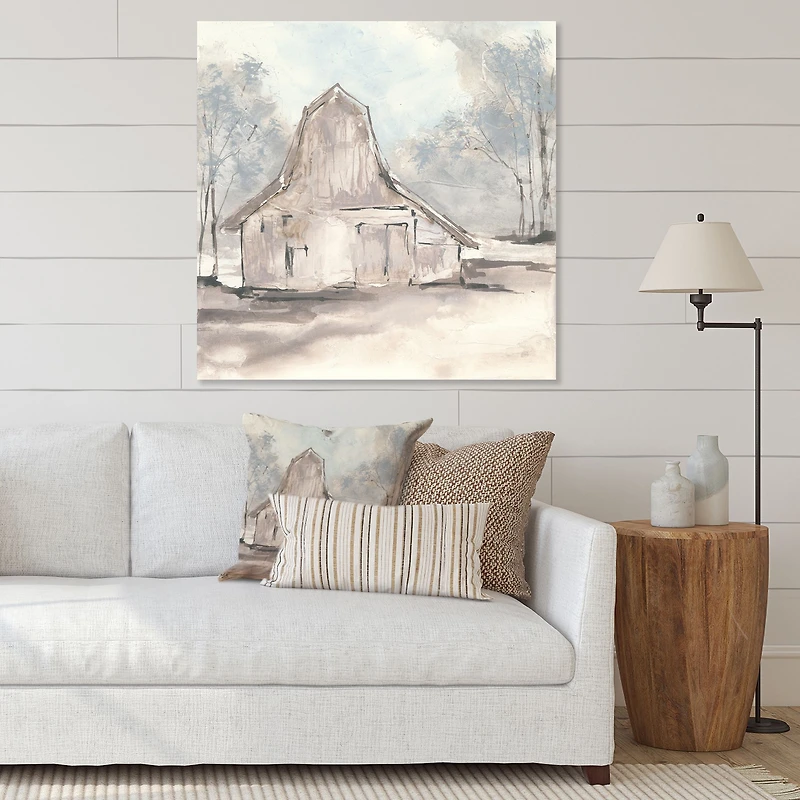 Farmhouse Barn Grey VI  Wall Art