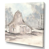 Farmhouse Barn Grey VI  Wall Art