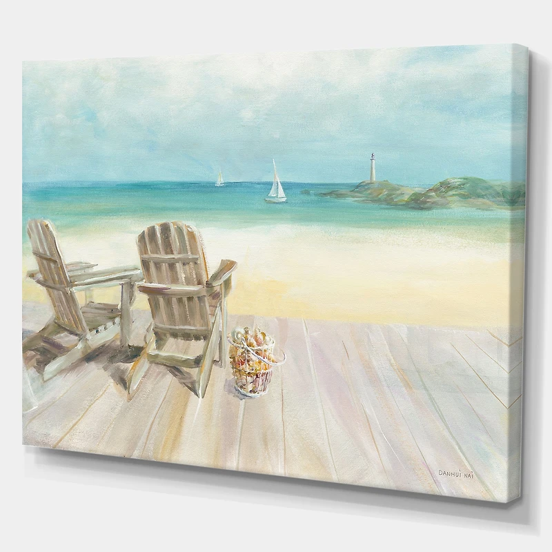 Seaside Morning no Window  Canvas