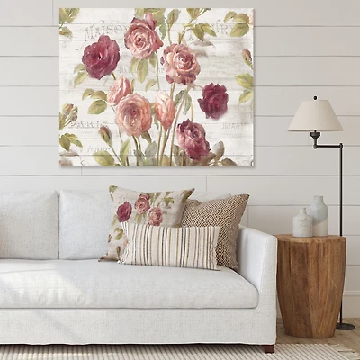 French Roses I Canvas Wall Art