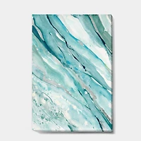 Toile « Silver Springs I Blue Green »