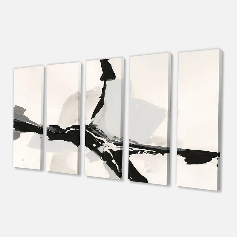 Abstract Neutral III  Canvas Wall Art