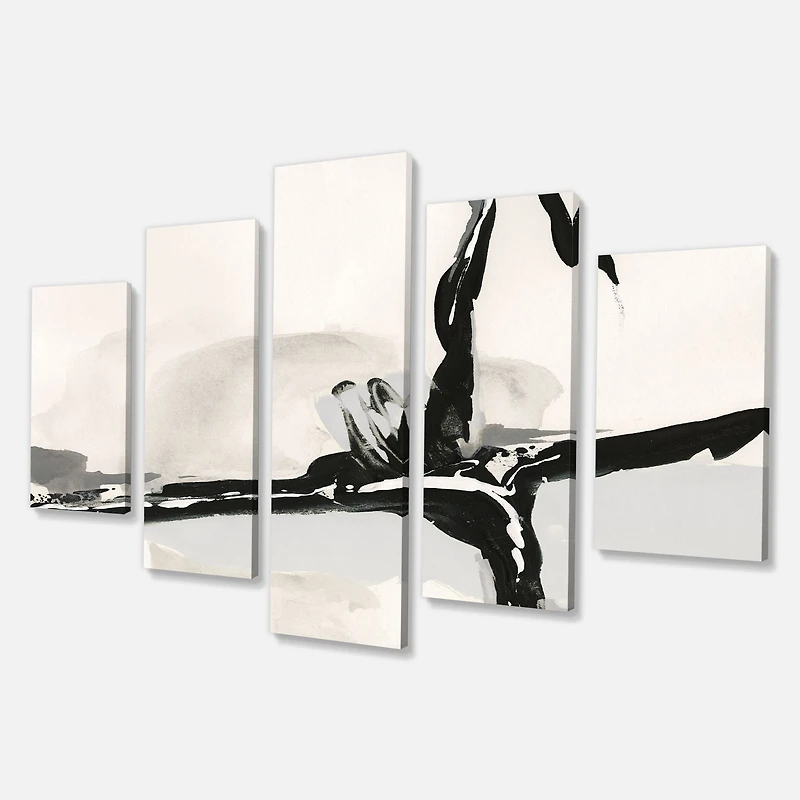 Abstract Neutral II Canvas Wall Art