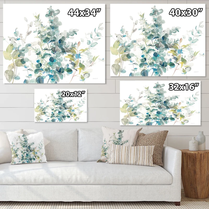 Eucalyptus Natural Element  Canvas Wall Art