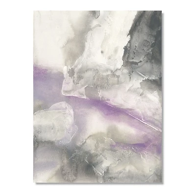 Toile « Watercolor Minimal Purple Tones I »