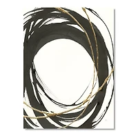 Gold Glamour Circle II  Wall Art