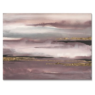 Toile « Purple Glam Storm IV »