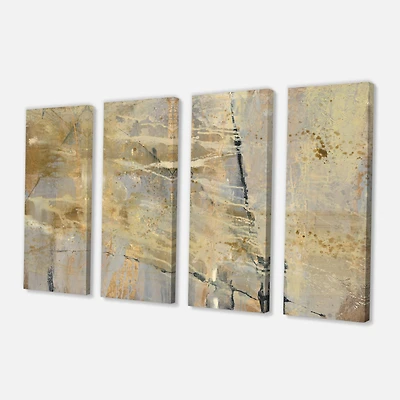 Toile « Geometric Cream Block II