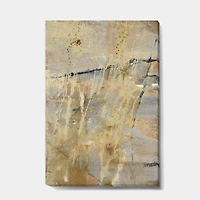 Geometric Cream Block II  Wall Art