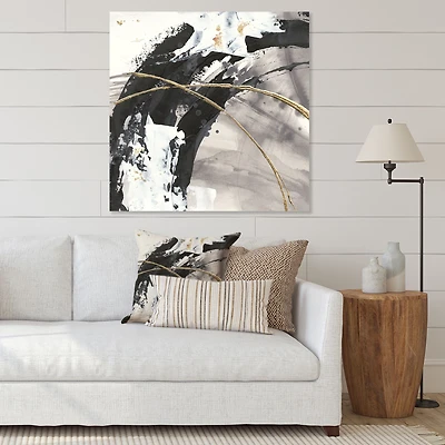 Toile « Glam Painted Arcs I »