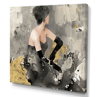 Toile « Gold Fashion Dance