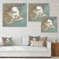 Octopus Treasures from the Sea  Wall Art