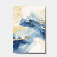 Metallic Gold Indigo II  Wall Art