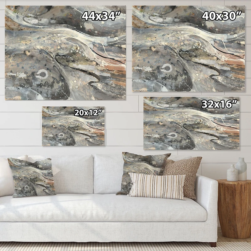 Fire and Ice Minerals VI Wall Art