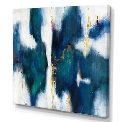 Toile « Blue Glam Texture I »