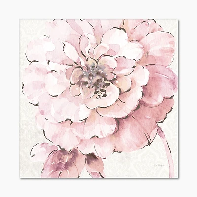 Indigold Shabby Peonies Pink Canvas