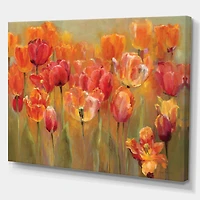 Red Tulips  Wall Art