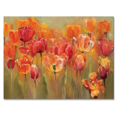 Red Tulips  Wall Art