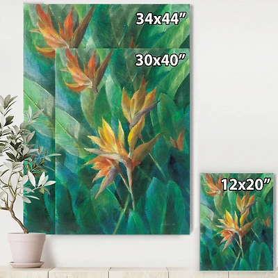 RW Bird of Paradise II  Canvas Wall Art