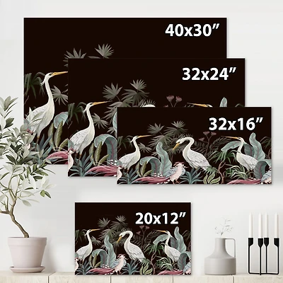 Toile « Chinoiserie with Birds and Peonies III »