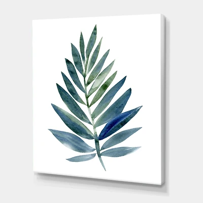 Toile « Tropical Green Leaf »