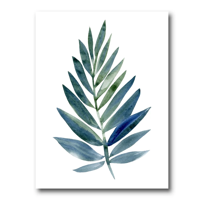 Toile « Tropical Green Leaf »
