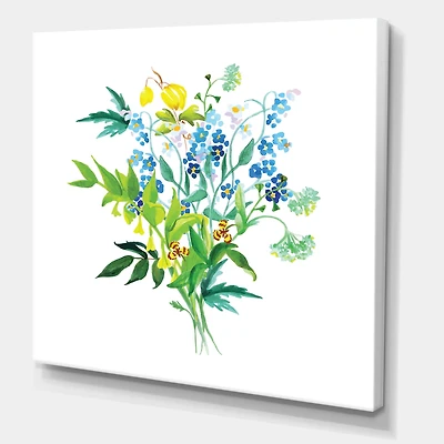 Meadow Flowers Garland  Wall Art