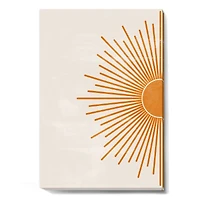 Orange Sun Print I  Canvas Wall Art
