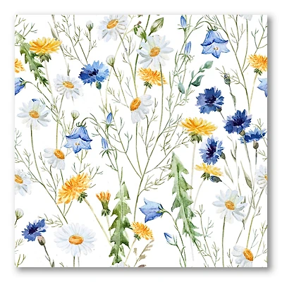 WildFlowers Chamomile and Clover Bell II  Wall Art