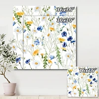 WildFlowers Chamomile and Clover Bell II  Wall Art