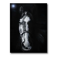 Horse Staring Sinister  Wall Art