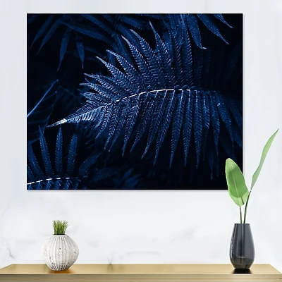 Toile imprimée « Tropical Leaves The Color of Year 2020 »