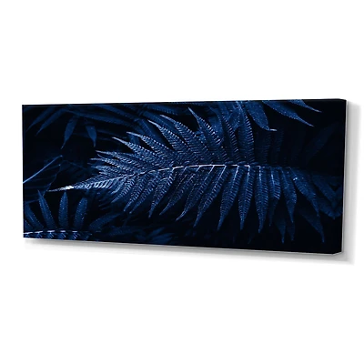 Tropical Leaves The Color of Year 2020  Canvas Wall Art Print