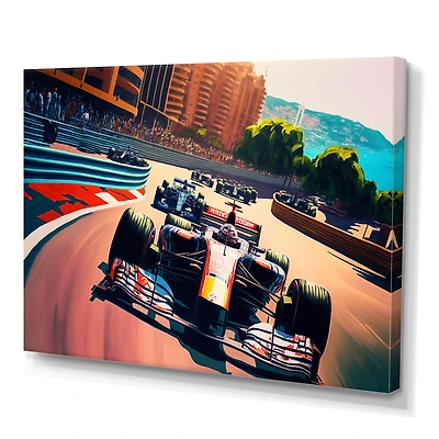 Formula Car Racing I Wall Art