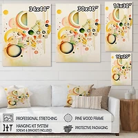 Yellow Multi Shape II Wall Art