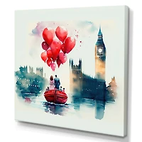 Loving Couple Spending Time Outdoors IV Wall Art
