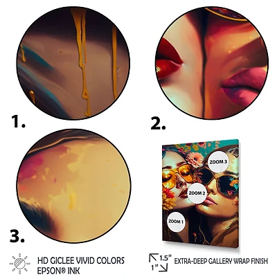 Stylish Women Wall Art