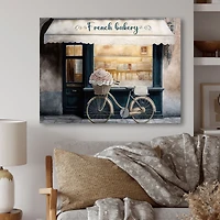Bicycle Front A French Bakery IV Wall Art