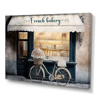 Bicycle Front A French Bakery IV Wall Art