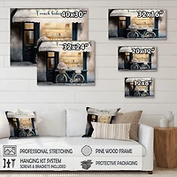 Bicycle Front A French Bakery IV Wall Art