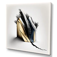 Black And Gold Cubic Expression VI Wall Art