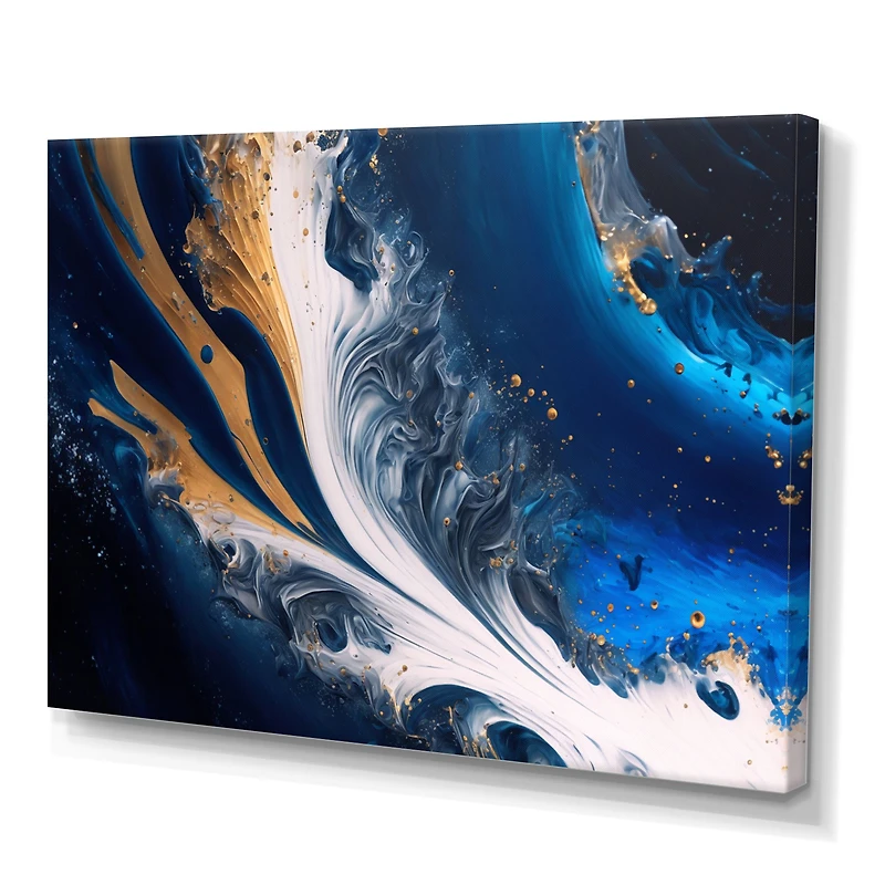 Ice Paint Splash VI Wall Art