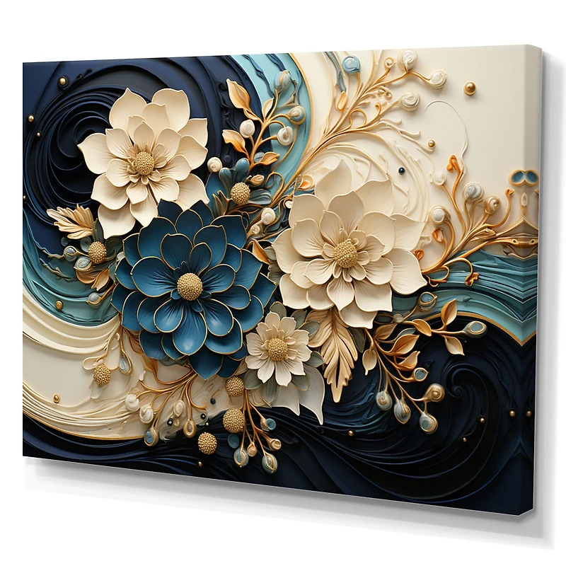 Auerbach Spiralscape – Modern Liquid Ink Abstract