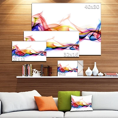 Abstract Smoke Wall Art
