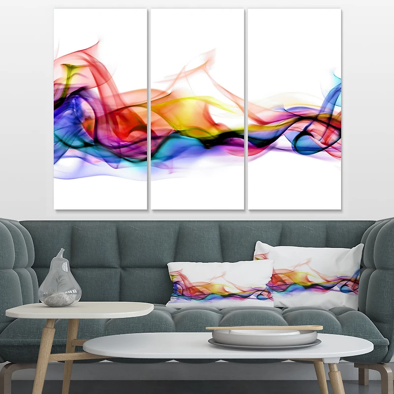 Abstract Smoke Canvas Wall Art
