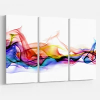 Abstract Smoke Canvas Wall Art