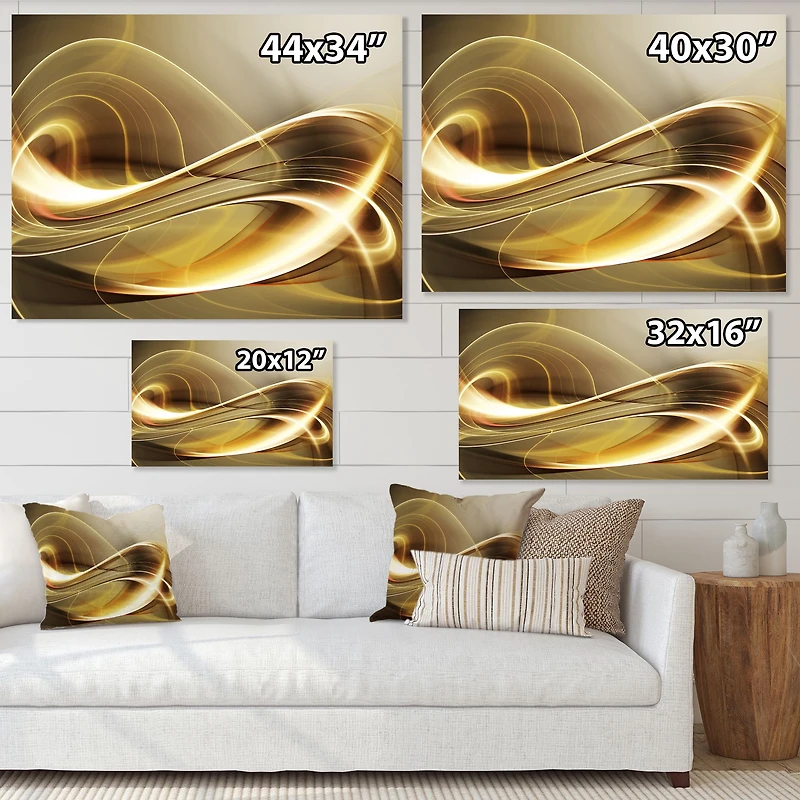 Elegant Modern Sofa  Canvas Wall Print