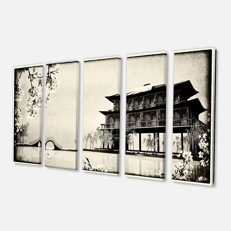 Chinese Ink Painting  Canvas Wall Art